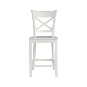 Vintner 24 White Counter Stool