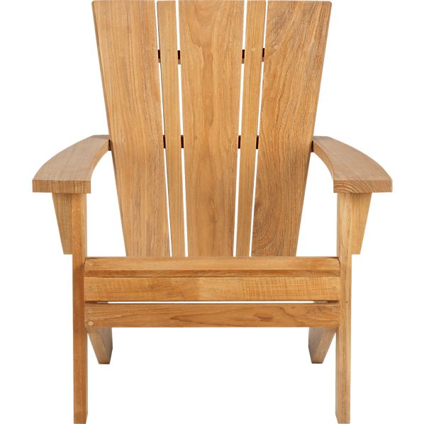 Crate and Barrel Adirondack Chair