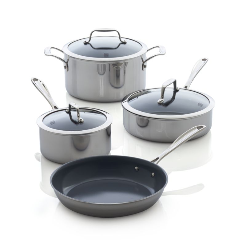 ZWILLING ® J.A. Henckels VistaClad Ceramic Nonstick 7Piece Cookware