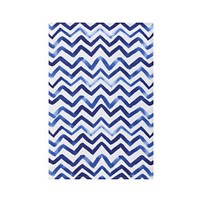 Watercolor Chevron Dishtowel
