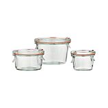 Weck Low Canning Jars