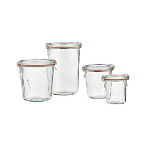 Weck Tall Canning Jars