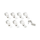 Set of eight Weck replacement clamps.