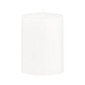 White 3x4 Pillar Candle