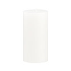 White Pillar Candle.