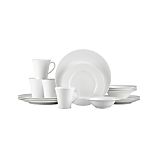 White Pearl 16-Piece Dinnerware Set