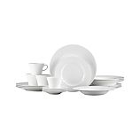 White Pearl 20-Piece Dinnerware Set
