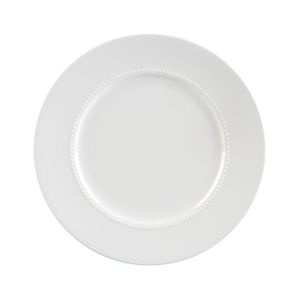 White Pearl Dinner Plate Crate and Barrel