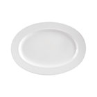 White Pearl Oval Platter. 14.5"x10.5"