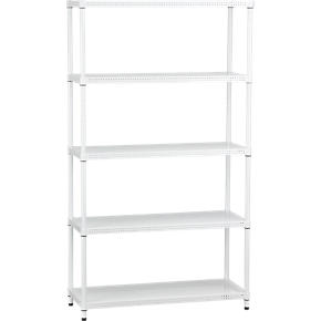 Perforated Five-Shelf Unit