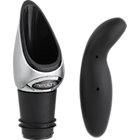 Wine Pourer with Stopper.