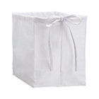 White Large Wire Basket Liner.