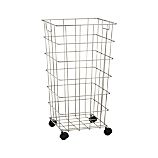 Wire Hamper with Wheels