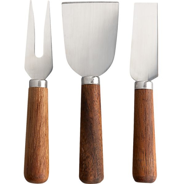 WoodHndlCheeseKnivesS3F12