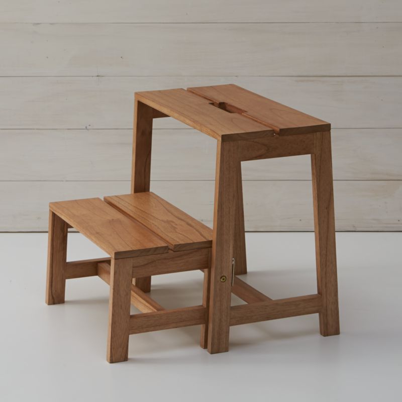 Wooden Step Stool PDF Woodworking