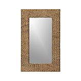 Woven Rattan Wall Mirror
