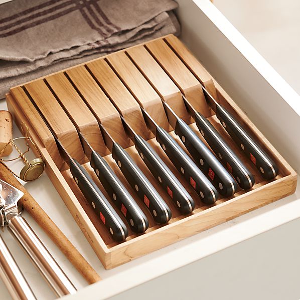 Wüsthof ® Gourmet InDrawer Steak Knife Set Crate and Barrel