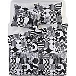 Marimekko Yhdessä Black Bed Linens