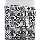 Marimekko Yhdessä Black Full/Queen Quilt.
