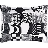 Marimekko Yhdessä Black Standard Sham