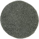 Zia Grey 6' Round Shag Rug