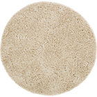 Natural Round Rug.