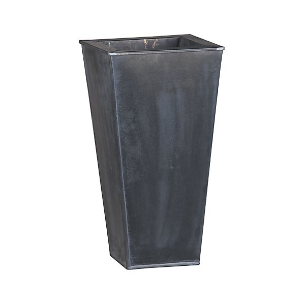 ZincTallSqPlanter19p5S11