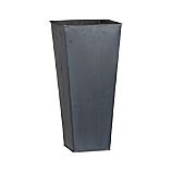 Zinc 27.5" Tall Square Planter