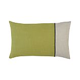 Zipper Green 20"x13" Pillow