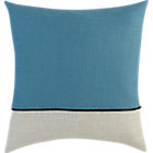 Zipper Teal Pillow.
