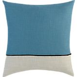 Zipper Teal 18" Pillow
