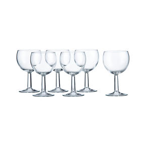 Set of 6 Zoom Wine Glasses