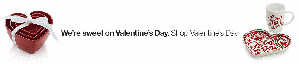 We're sweet on Valentine's Day. Shop Valentine's Day