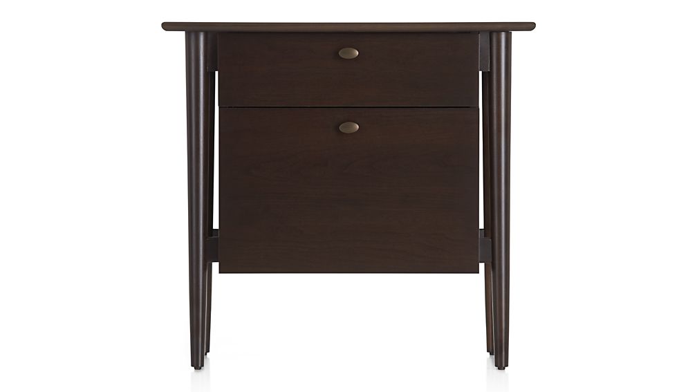 Kendall Dark Mocha Filing in Filing & Carts Crate