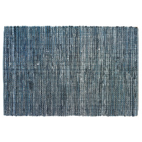 True Blue Rag Rug