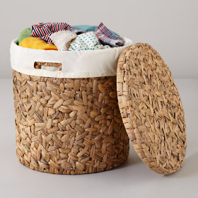 Water Hyacinth Hamper & Liner