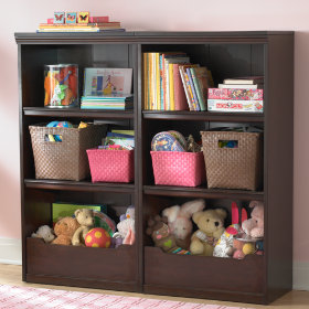 Flat Top Bookcase, 48 (Espresso)
