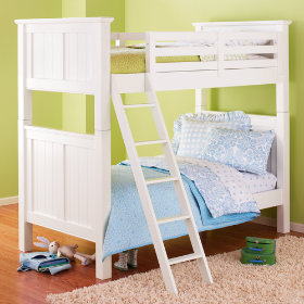 Walden Twin Bunk Bed (White)