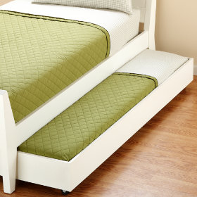 Blake Storage Trundle (White)