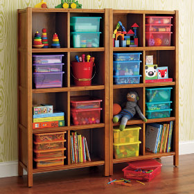 8-Cube Bookcase (Light Honey)