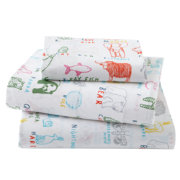 Field Guide Toddler Sheet Set (Animal Print)