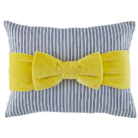 Beaucoup Bow Throw Pillow
