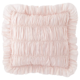 Antique Chic Rouched Throw Pillow