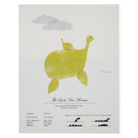 Rare Sightings Wall Art (Nessie)