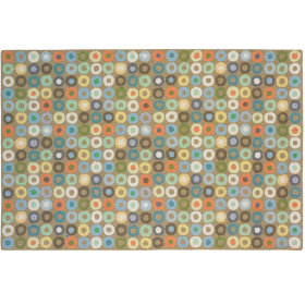 Round and Round Rug (Khaki)