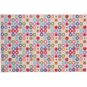 Round and Round Rug (Pink)