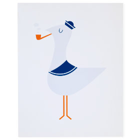 Salt the Seagull Wall Art