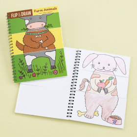 Flip and Draw Books (Farm)