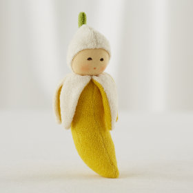 Yellow Bannana Baby Rattle