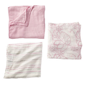 Its a Wrap Bamboo Swaddling Blankets (Pink)